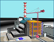 Object Shelter 3-D modelling before stabilization