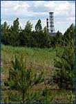 The View of Chernobyl Nuclear Power Plant