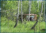 Lost civilian bilding near Yanov on Red Forest site