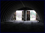 On the inside view of arch