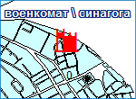 Карта - Синагоги в городе Чернобыль