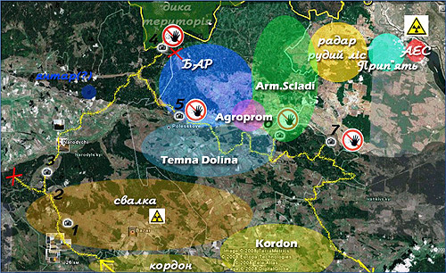 Сталкер карта Сталкер карта