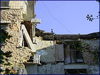 Natural bilding degradation of the Pripyat city