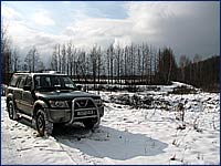 Nissan Patrol в зоне отчуждения Экспедиция
