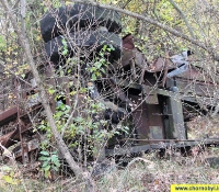 Чернобыль фото: шасси брошенной техники Чернобыль фото: шасси брошенной техники