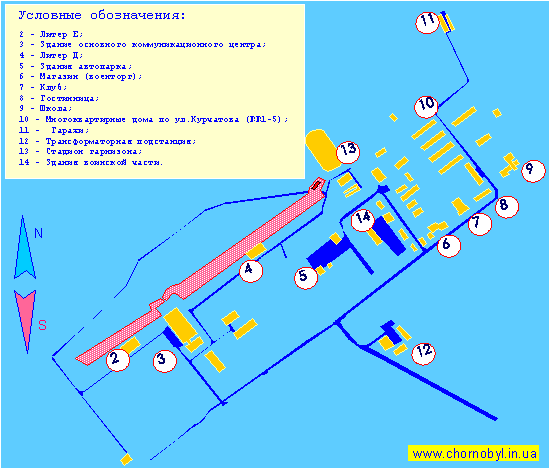 Чернобыль-2: карта радара Чернобыль-2: карта радара