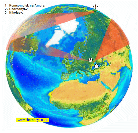 Чернобыль-2: зона покрытия радара Чернобыль-2: зона покрытия радара